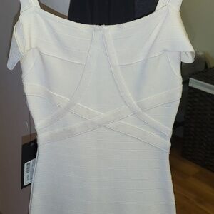 Bandage dress, never worn, Marciano,XS, cream